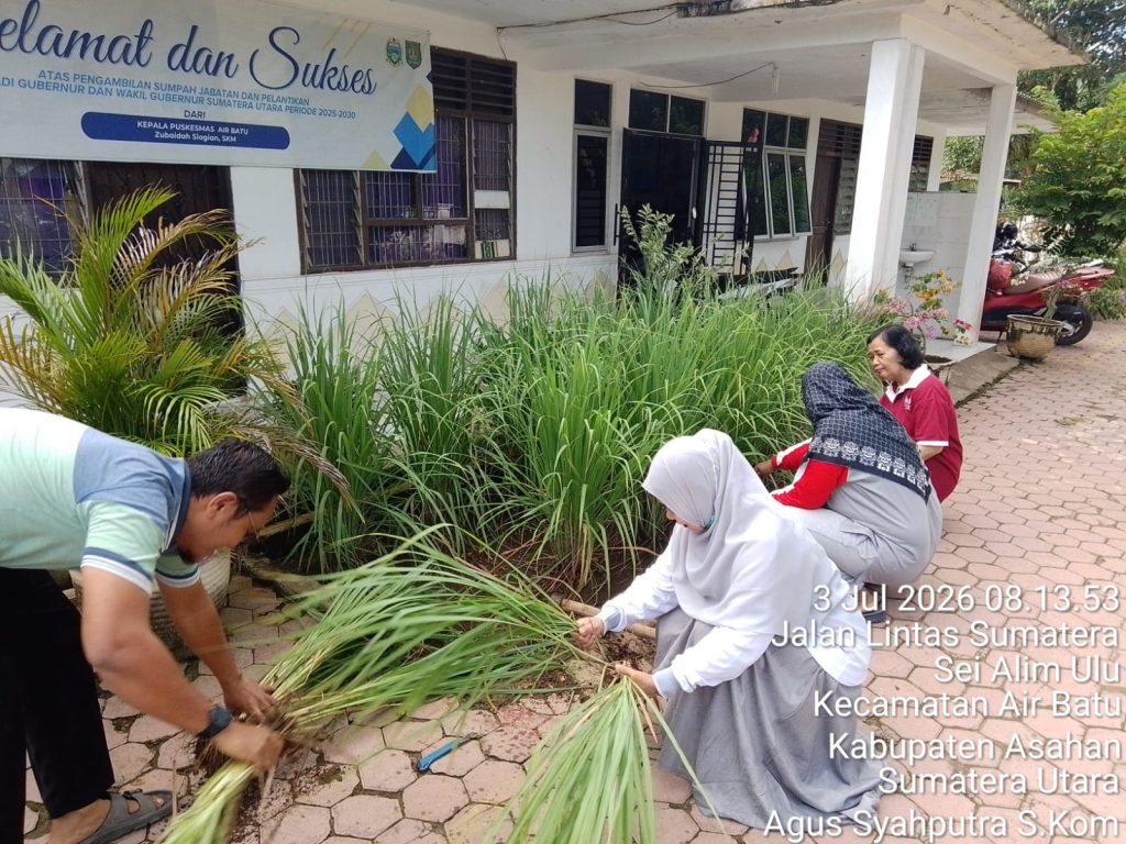 KEGIATAN ASRI (Aman,Sehat,Resik,Indah) PUSKESMAS AIR BATU