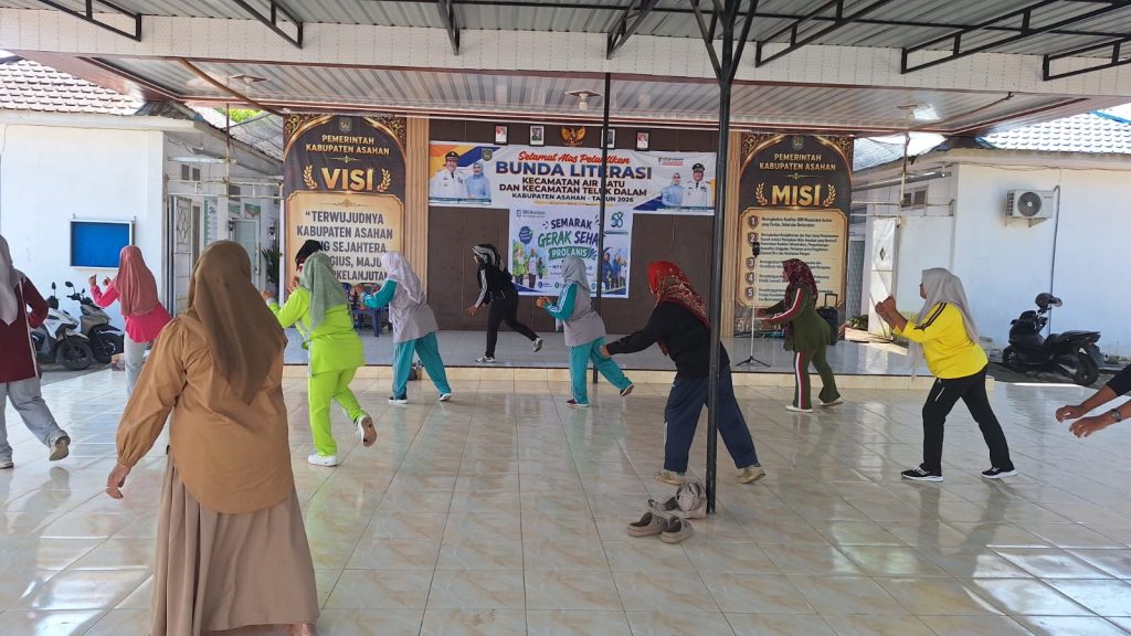 Puskesmas Air Batu Laksanakan Senam Prolanis dalam Rangka Memeriahkan HUT BPJS Kesehatan ke-58