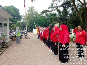 Puskesmas Air Batu Laksanakan Kegiatan ASRI Rutin Setiap Jumat