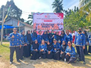 Puskesmas Air Batu Turut Hadir dalam Upacara Peringatan HUT ke-81 Kemerdekaan Republik Indonesia